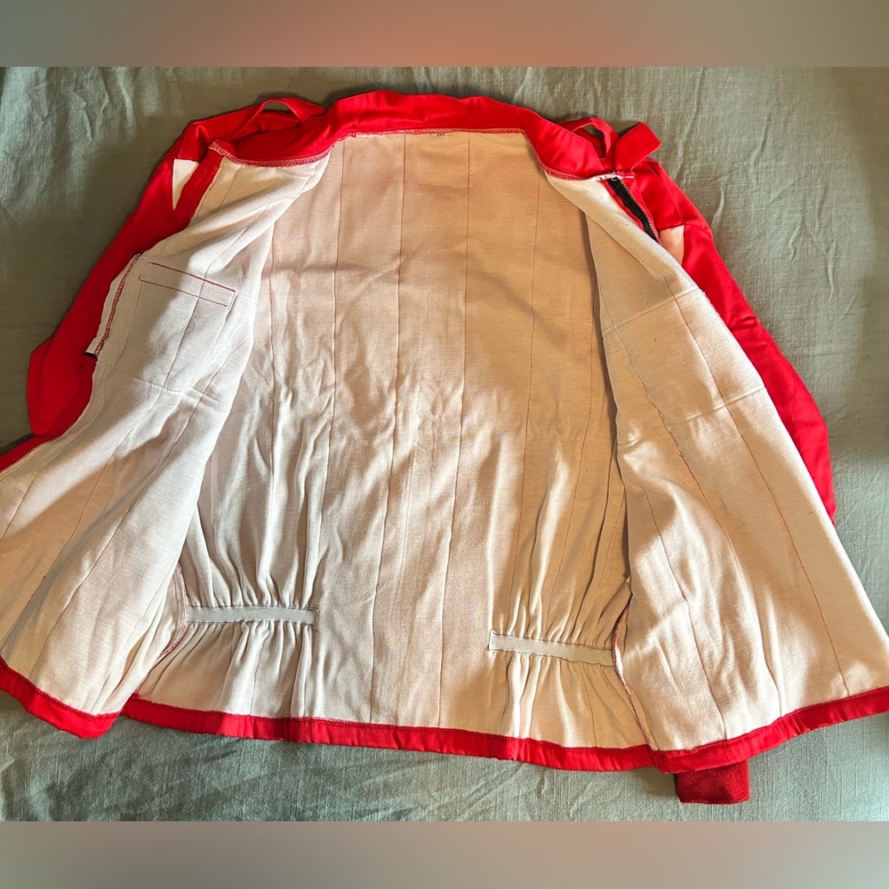 GF-505 3XL 3-2A5 Fire Retardant jacket red and white - Picture 2 of 9